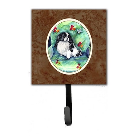 Jensendistributionservices Japanese Chin in Mommas Chair Leash or Key Holder MI219353